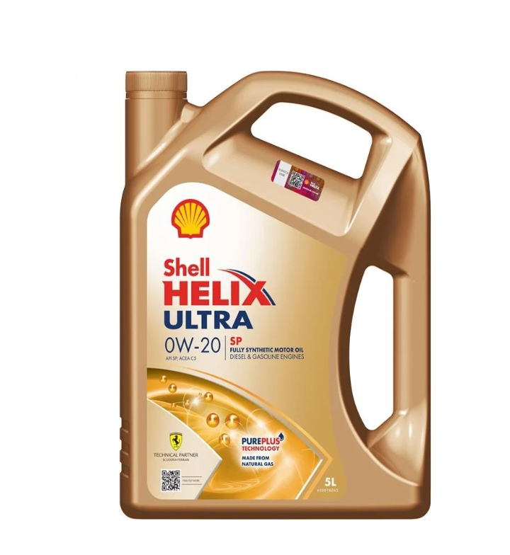 Shell Helix Ultra 0W-20 5л моторне масло